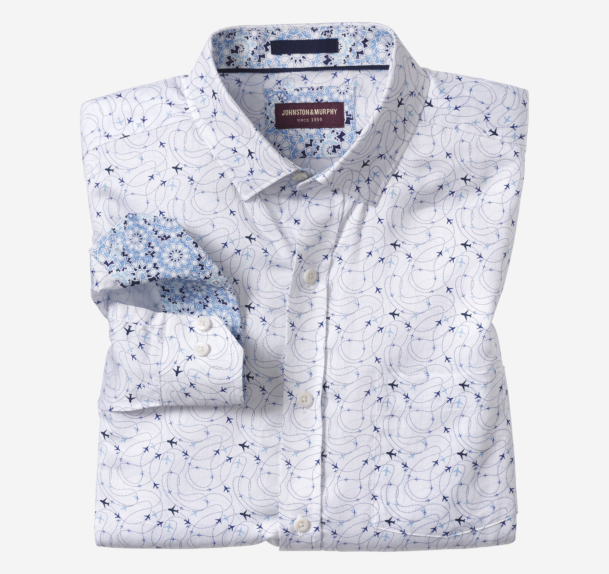 Image: Printed Cotton Shirt