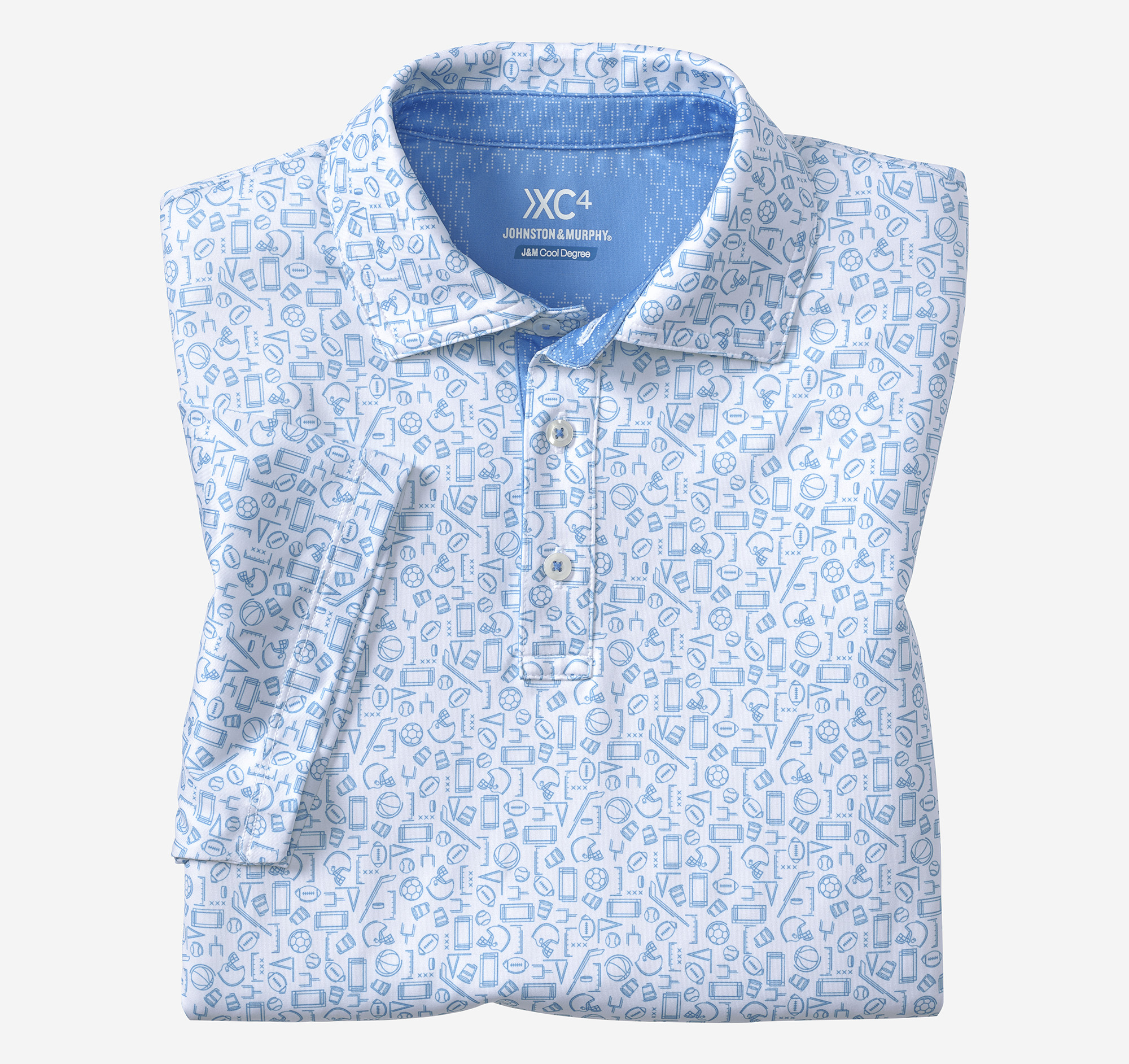 Game Day XC4® Multi-Sport Print Polo