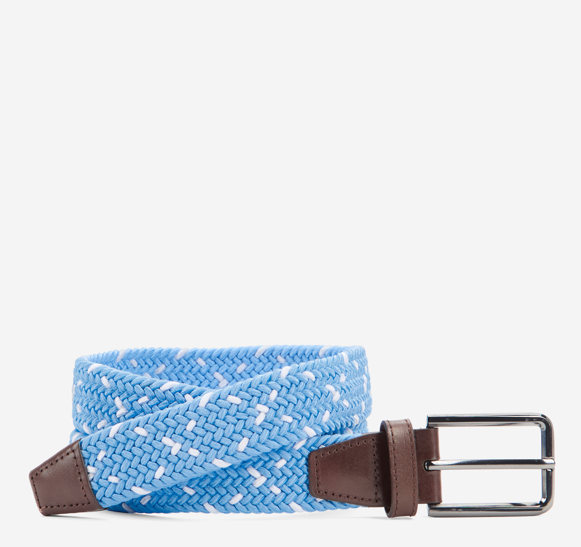 Game Day Woven Stretch-Knit Belt
