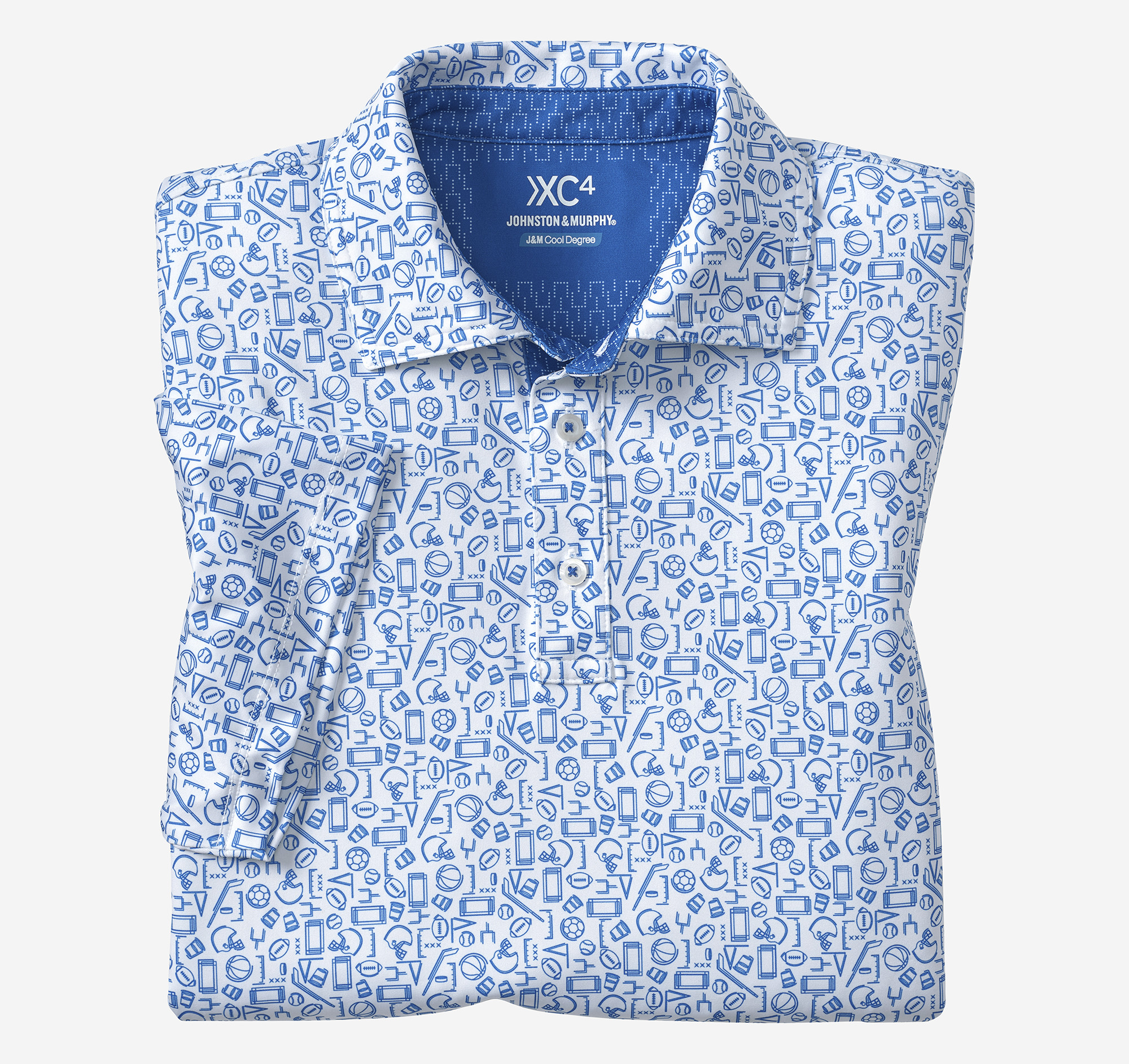 Game Day XC4® Multi-Sport Print Polo