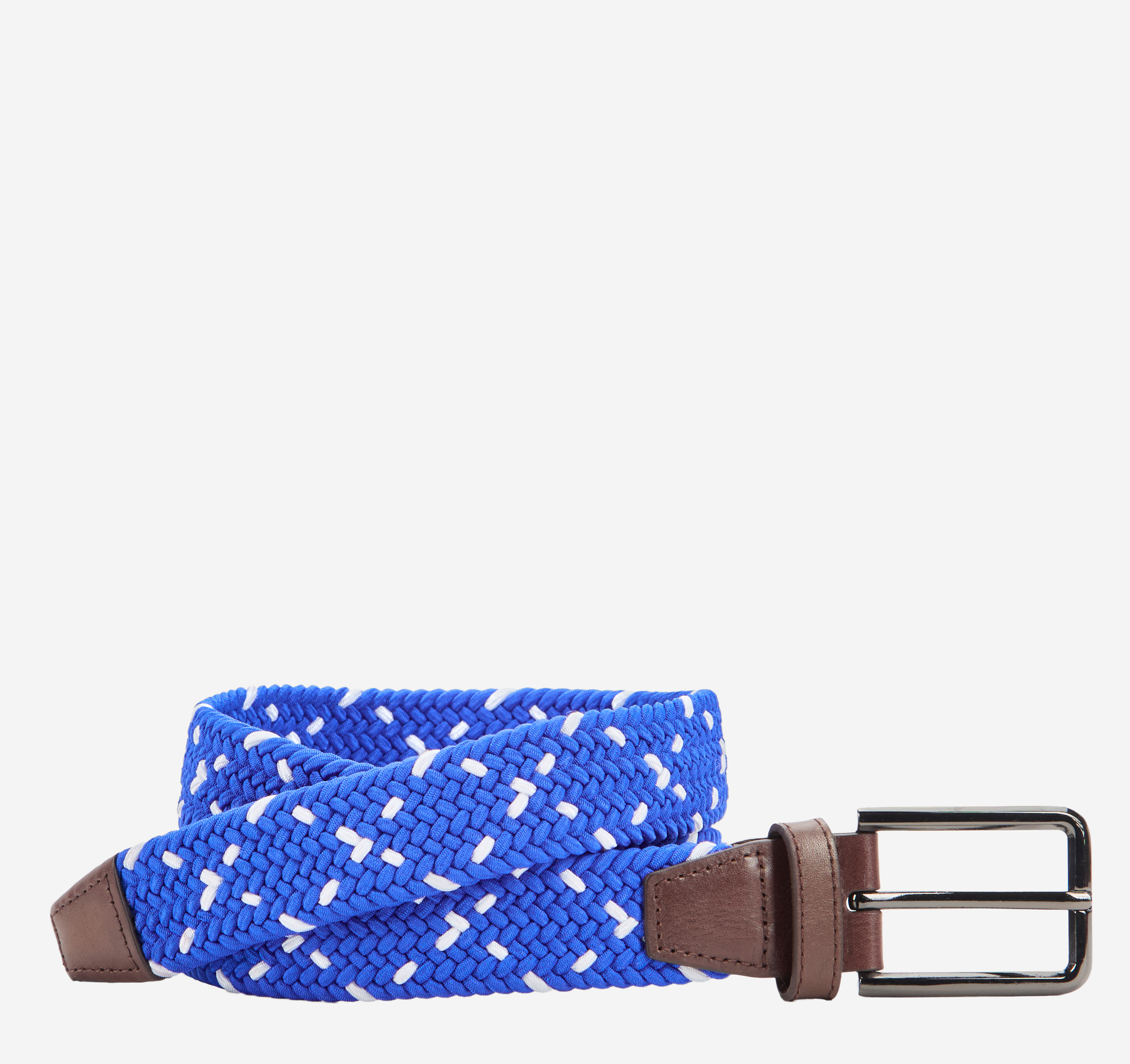 Game Day Woven Stretch-Knit Belt