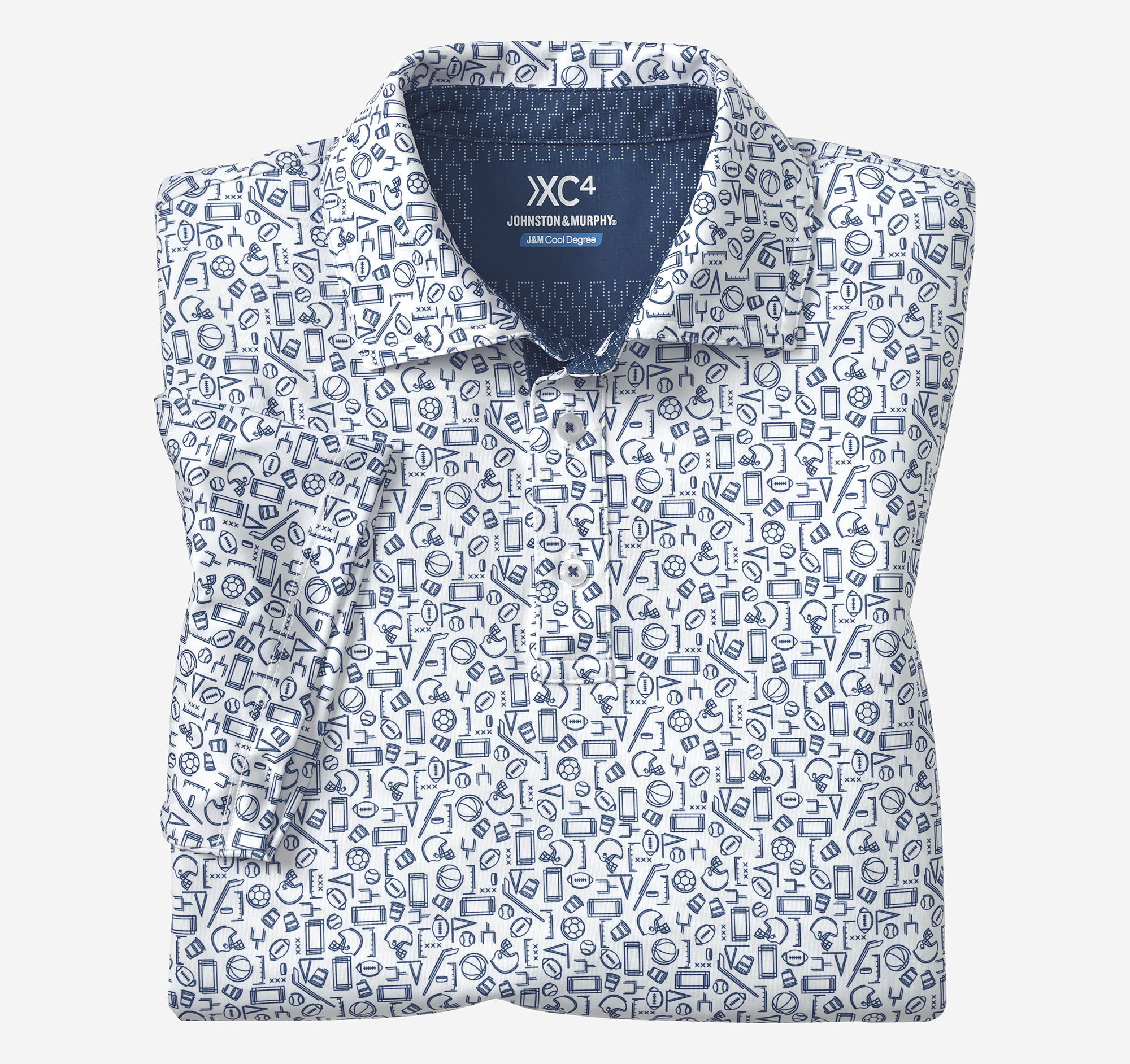 Game Day XC4® Multi-Sport Print Polo
