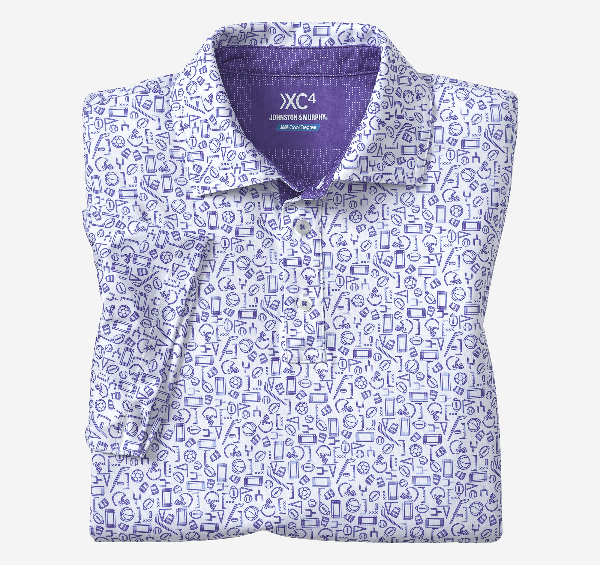 Game Day XC4® Multi-Sport Print Polo