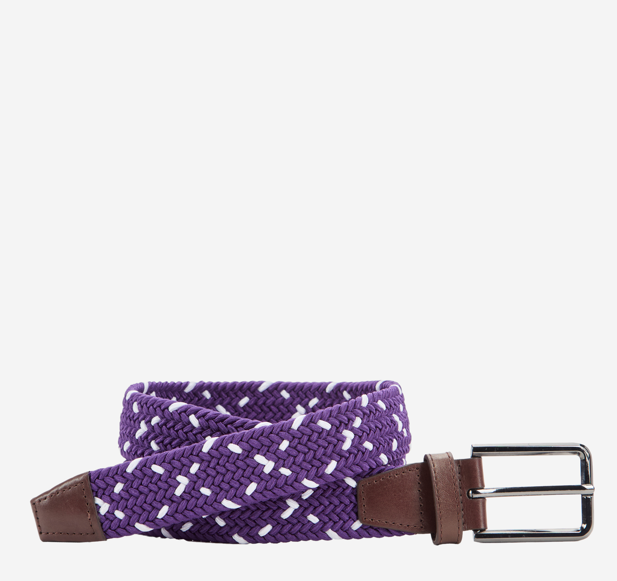 Game Day Woven Stretch-Knit Belt