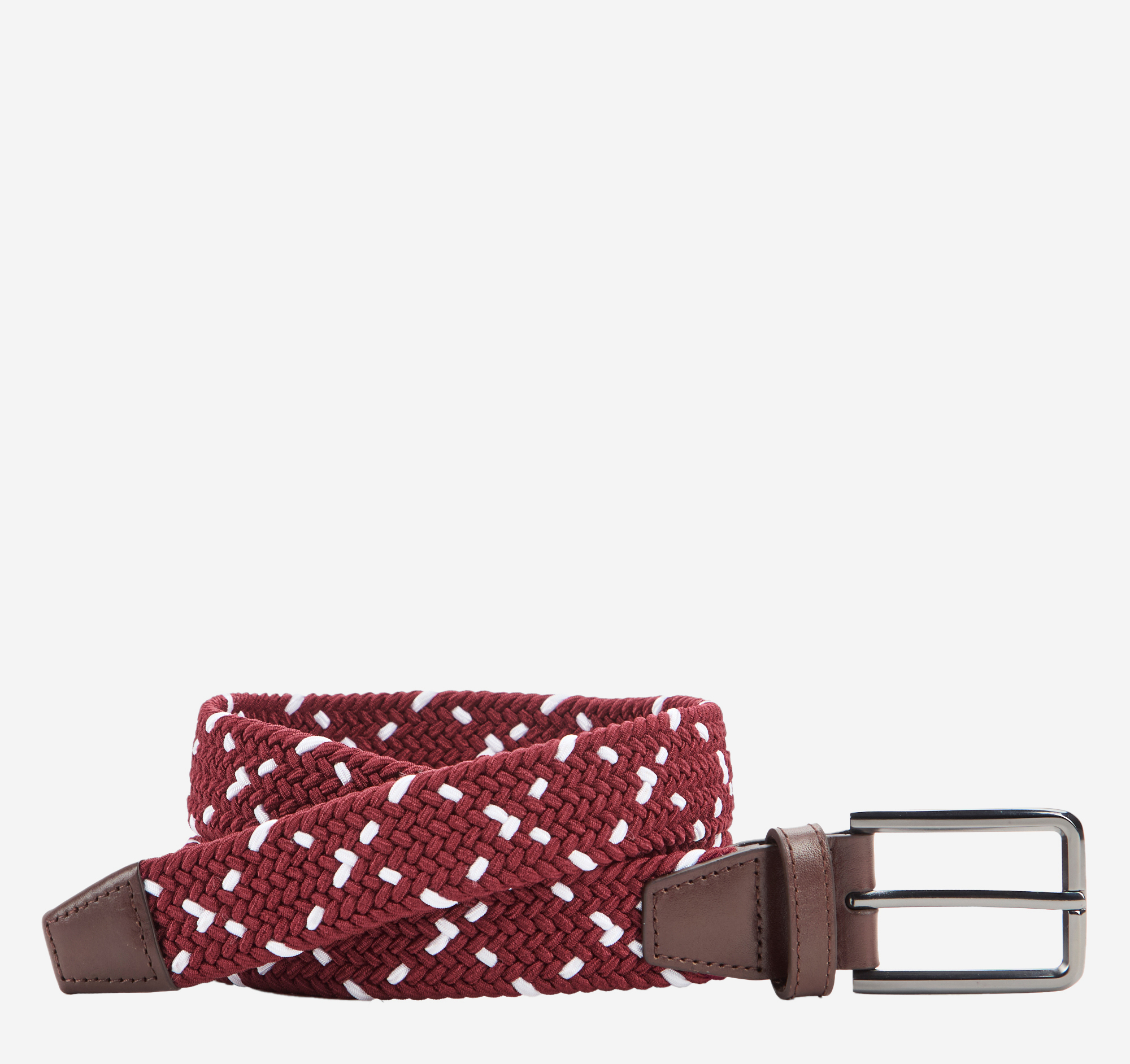 Game Day Woven Stretch-Knit Belt