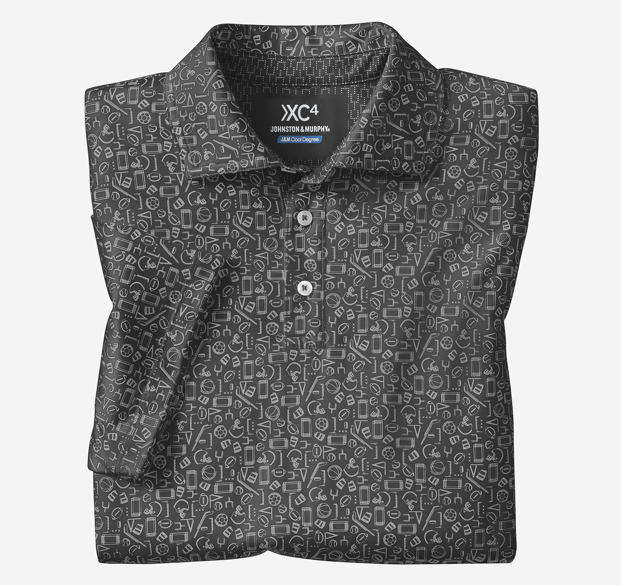 Game Day XC4® Multi-Sport Print Polo