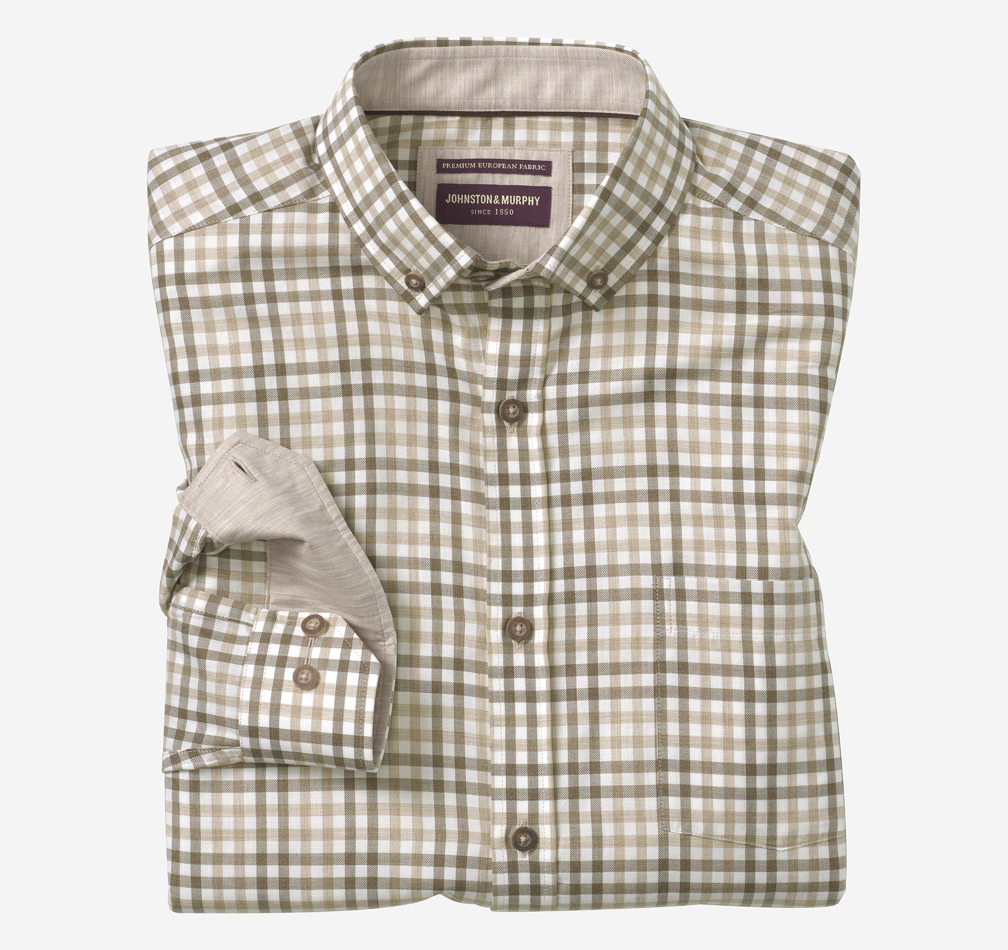 Heathered Woven Shirt
