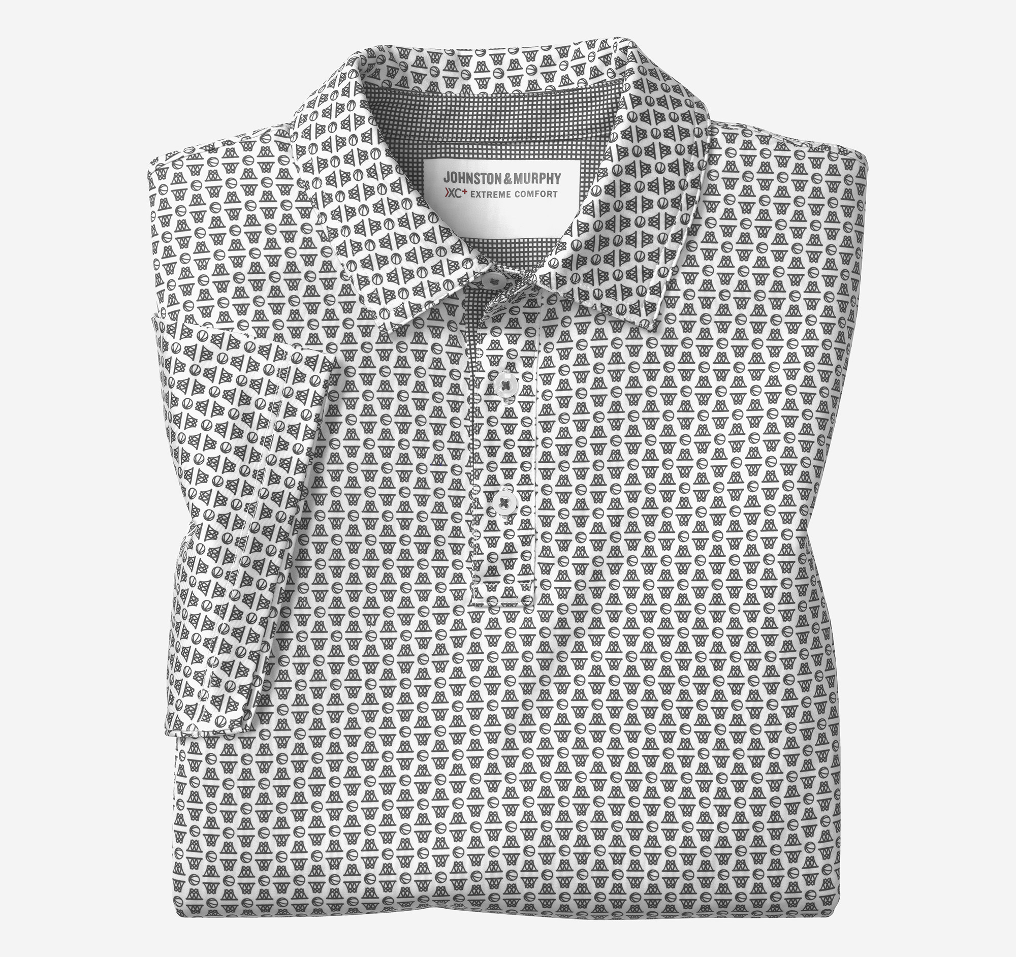 Game Day XC+™ Basketball Print Polo