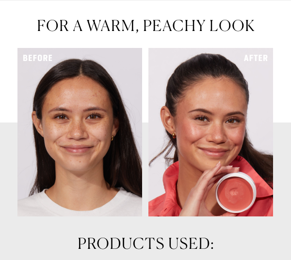 For A Warm Peachy Look