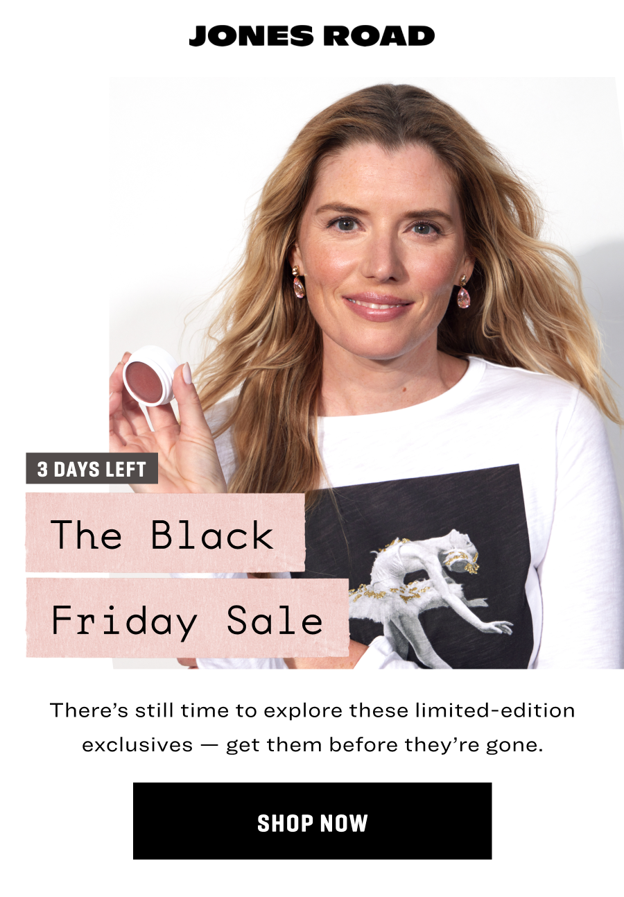 3 Days Left: The Black Friday Sale