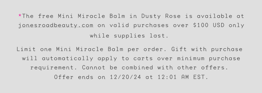 Gift With Purchase Terms