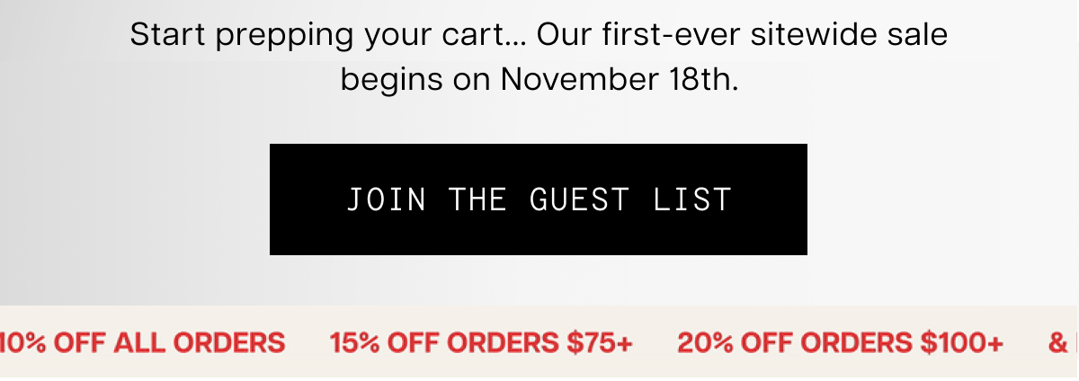Join the Guest List