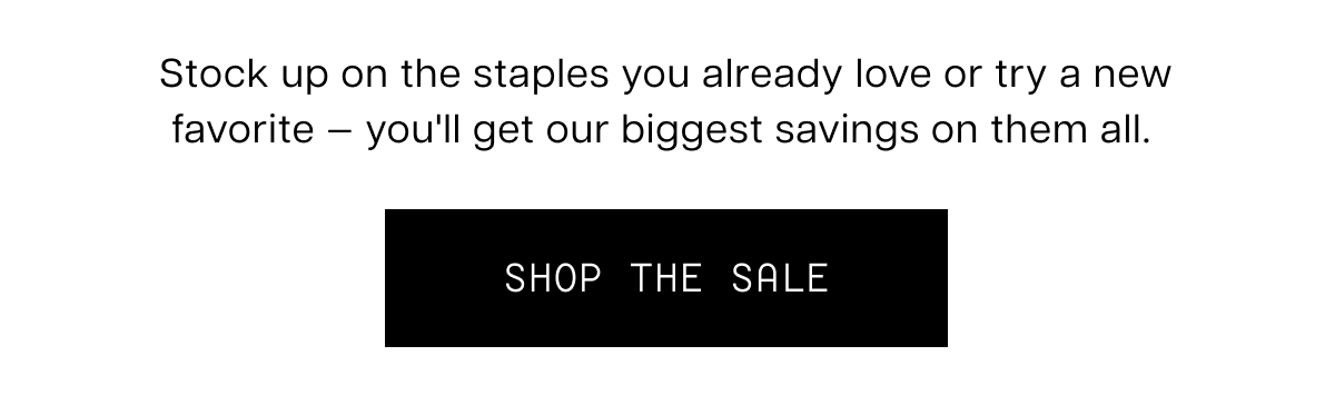 The Sitewide Sale is Live - Stock Up and shop up to 20% OFF