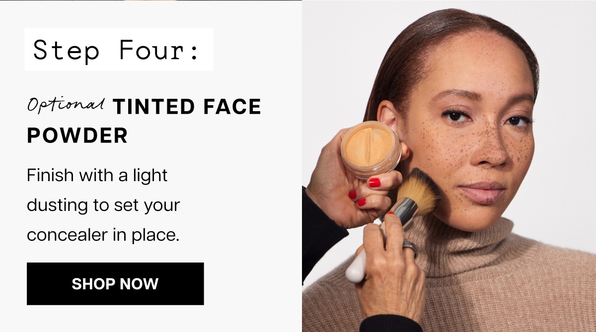 Optional TINTED FACE POWDER