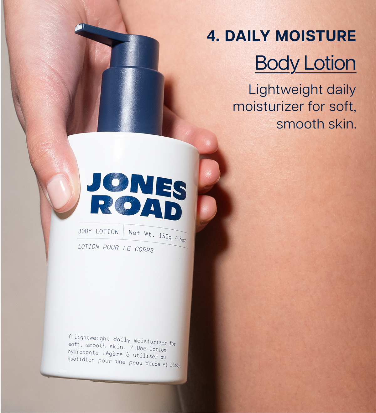 daily moisture body lotion Lightweight daily moisturizer for soft, smooth skin.