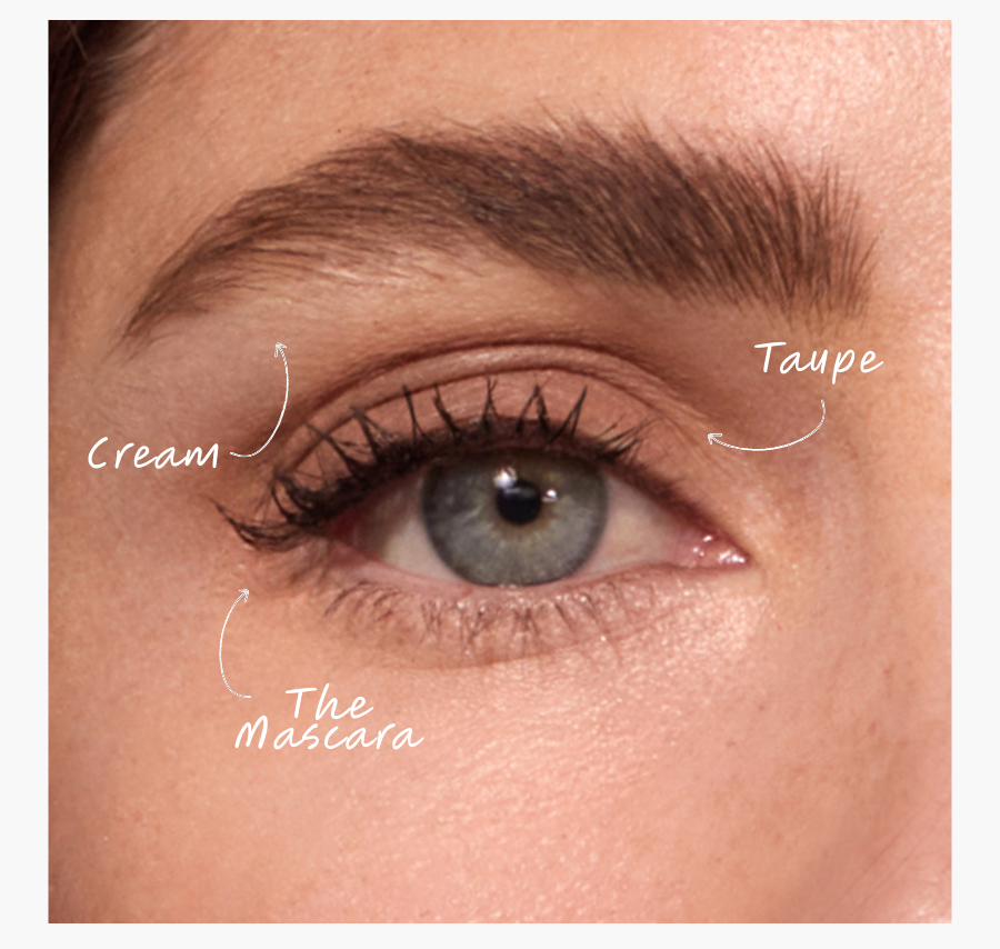 A five star look. Target the lid & brow bone to recreate this quick, polished eye look.