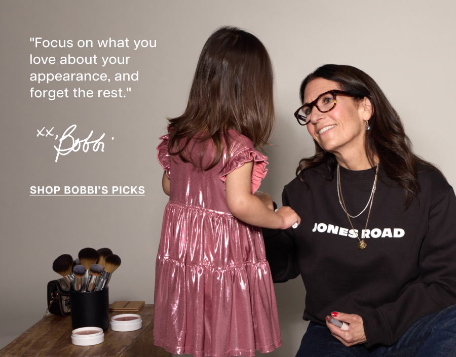 "Focus on what you love about your appearance, and forget the rest."