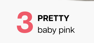 Pretty baby pink