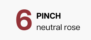 Pinch&nbsp;neutral rose