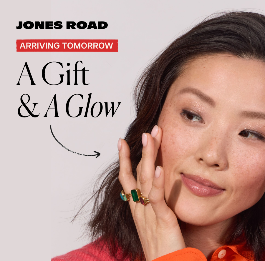 Arriving tomorrow - A gift and a glow
