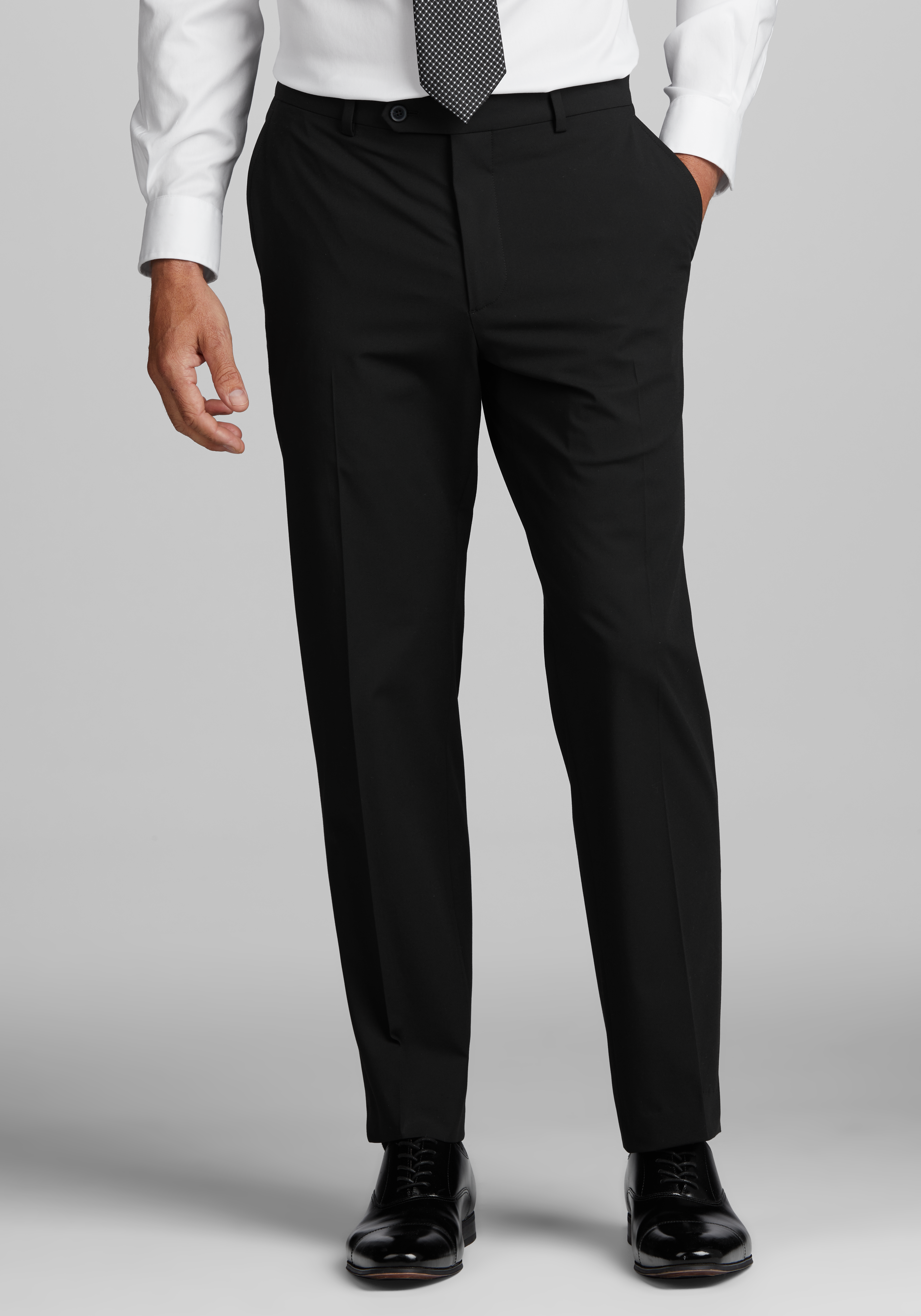 Jos. A. Bank Tailored Fit Suit Separate Solid Pants - Big & Tall