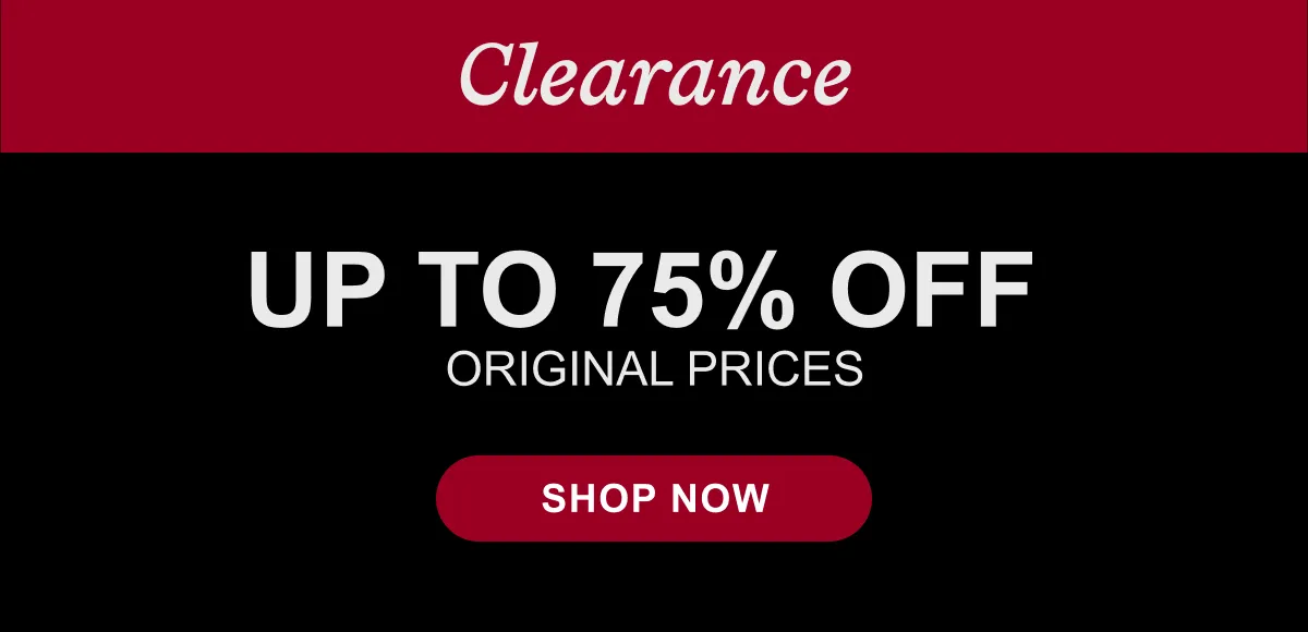 New Markdowns | Clearance Up to 75% Off Original Prices | Shop All