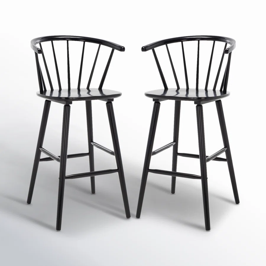 Sheffield Solid Wood Bar & Counter Stool