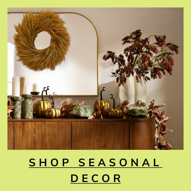 Save on Seasonal Decor