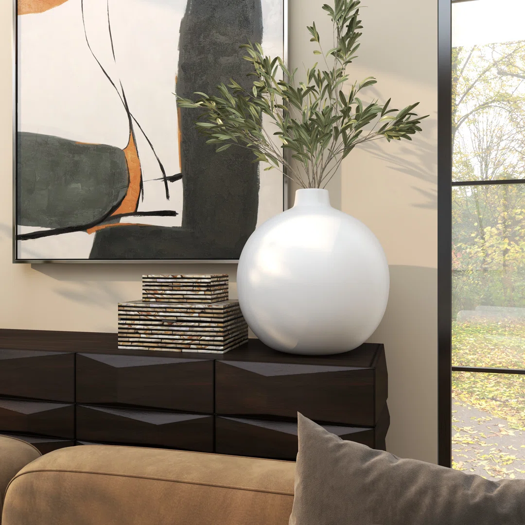 Mable Ceramic Table Vase