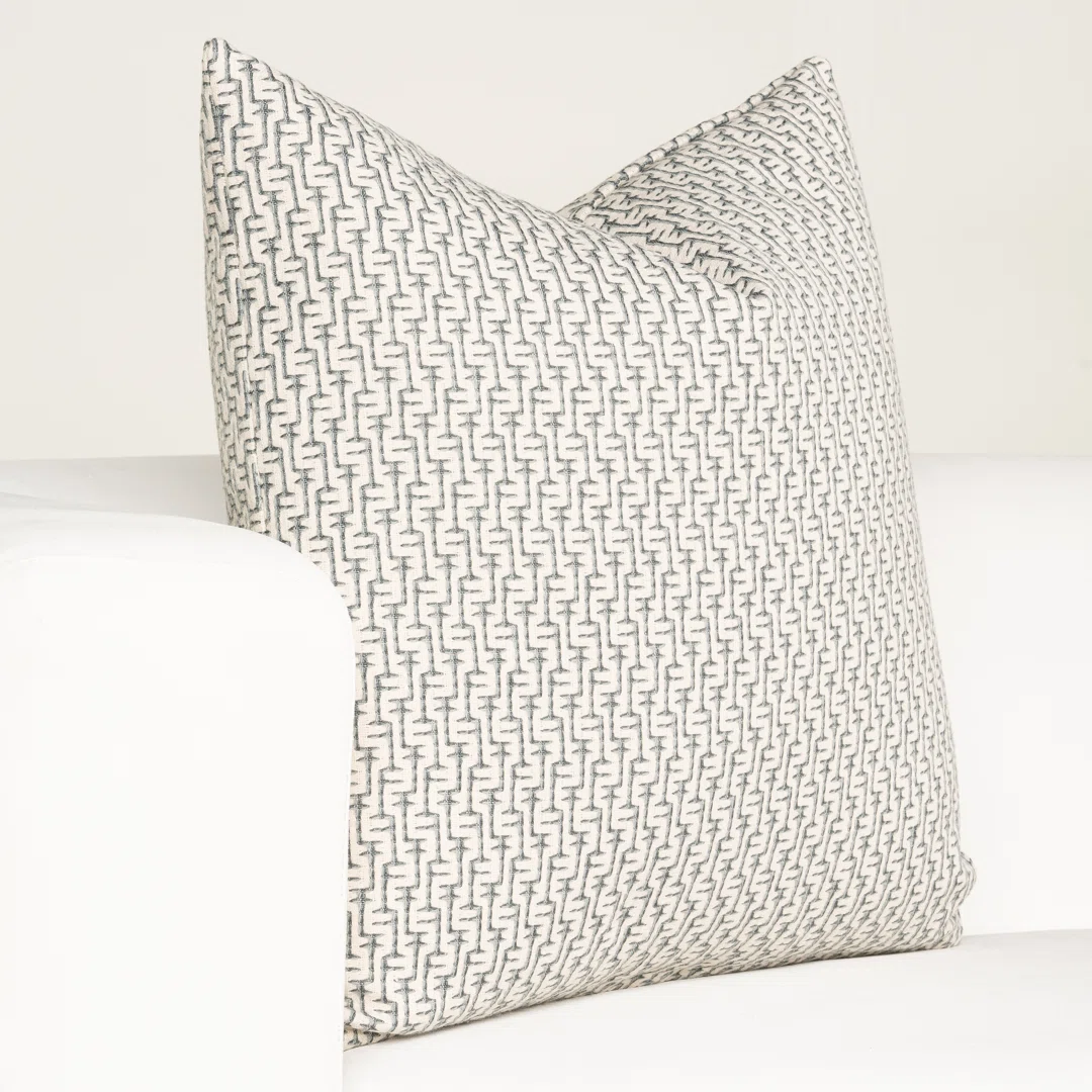 Cascade Geometric Accent Pillow