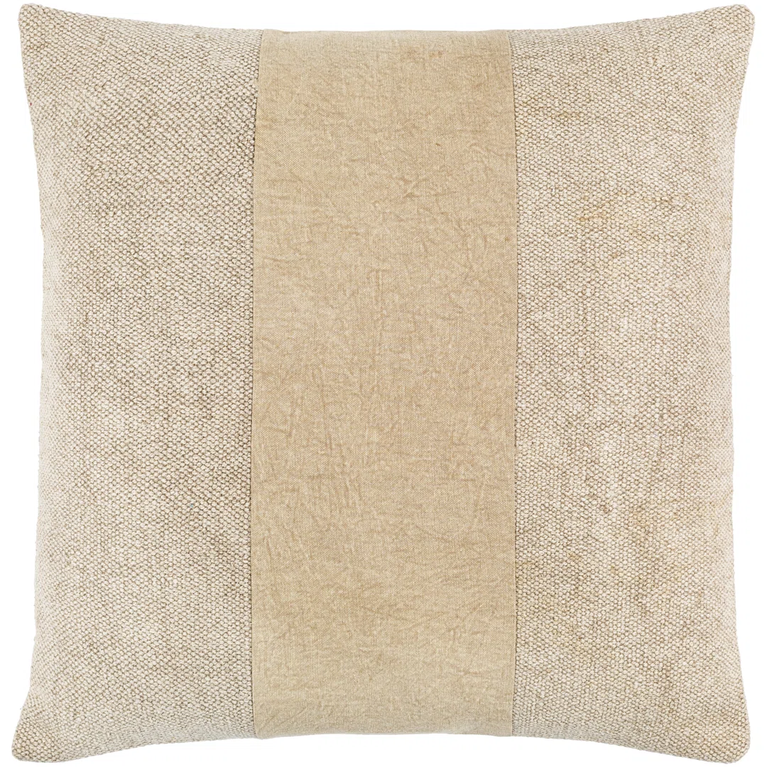 Dunbar Square 100% Cotton Pillow Cover & Insert