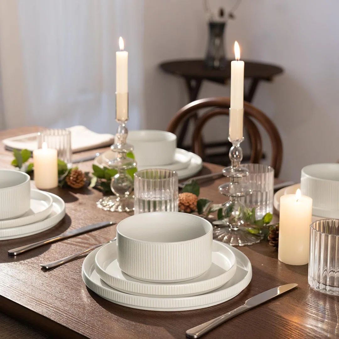 Stoneware Dinnerware Sets, Dish Set