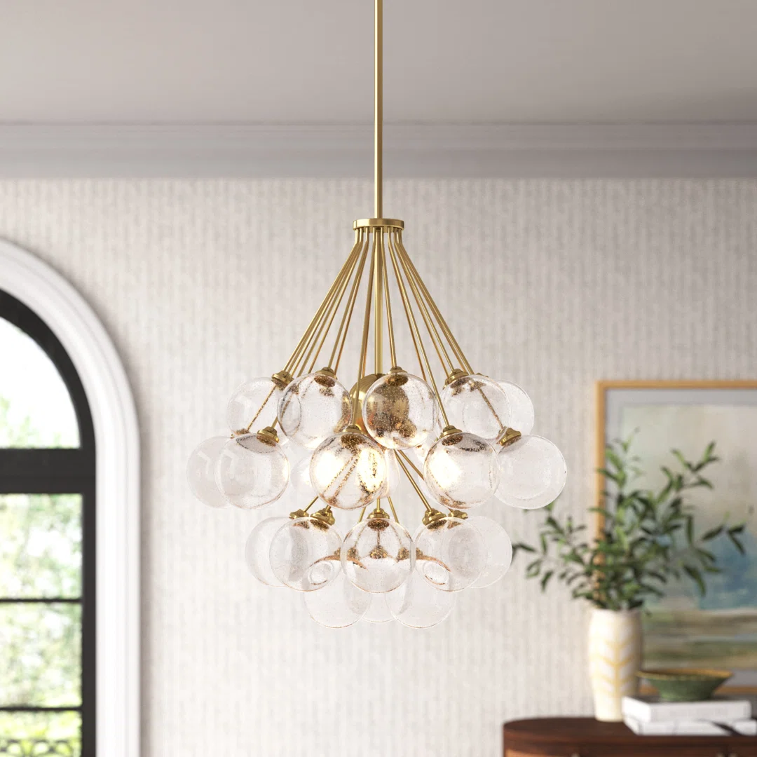 Logan 3 - Light Unique Sphere Chandelier