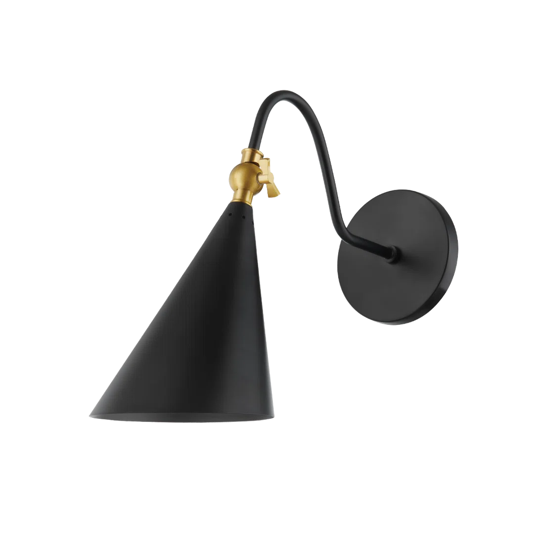 Cogan 1 - Light Dimmable Armed Sconce