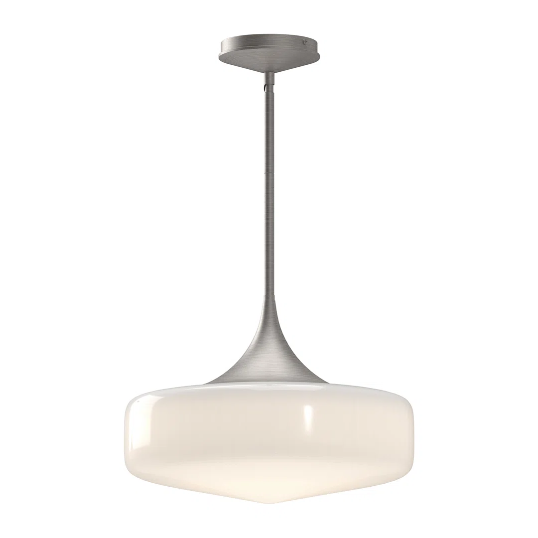 Lincoln 1 - Light Single Schoolhouse Pendant