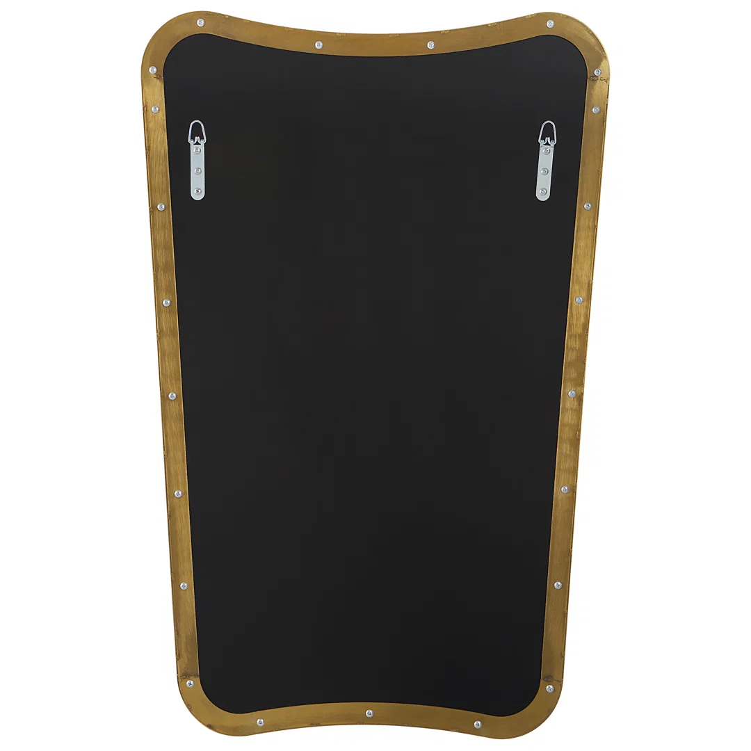 Capra Wavy Metal Wall Mirror