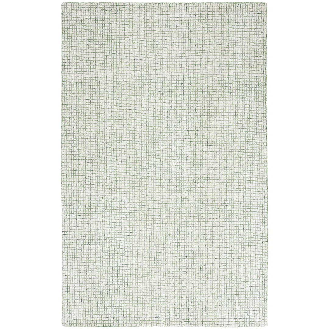 Rowe Handmade Tufted Ivory/Green Rug