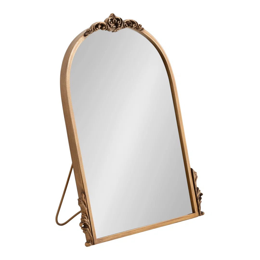 Brewerton Metal Arch Tabletop Mirror
