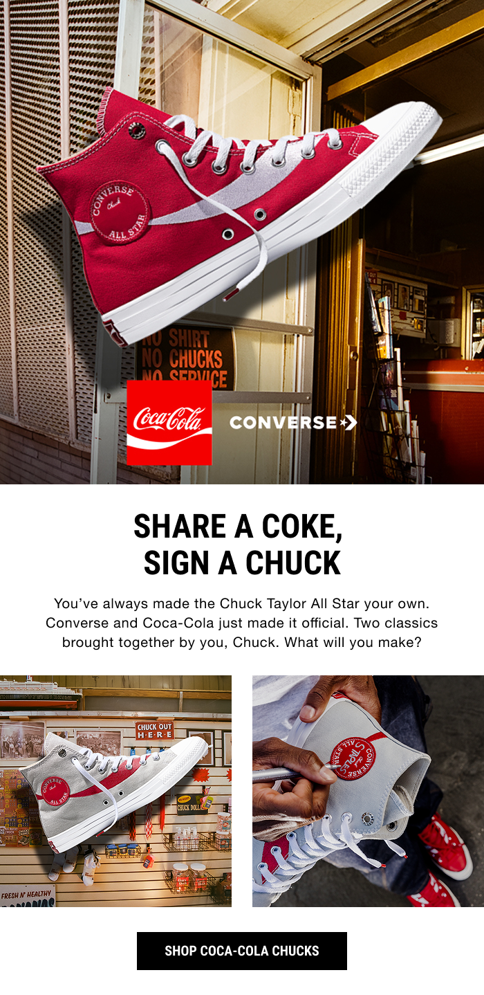 CONVERSE X COCA COLA