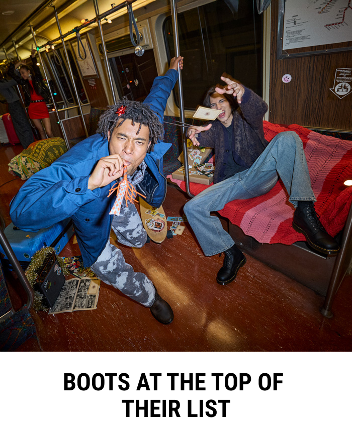 BOOTS AT THE TOP OF THEIR LIST