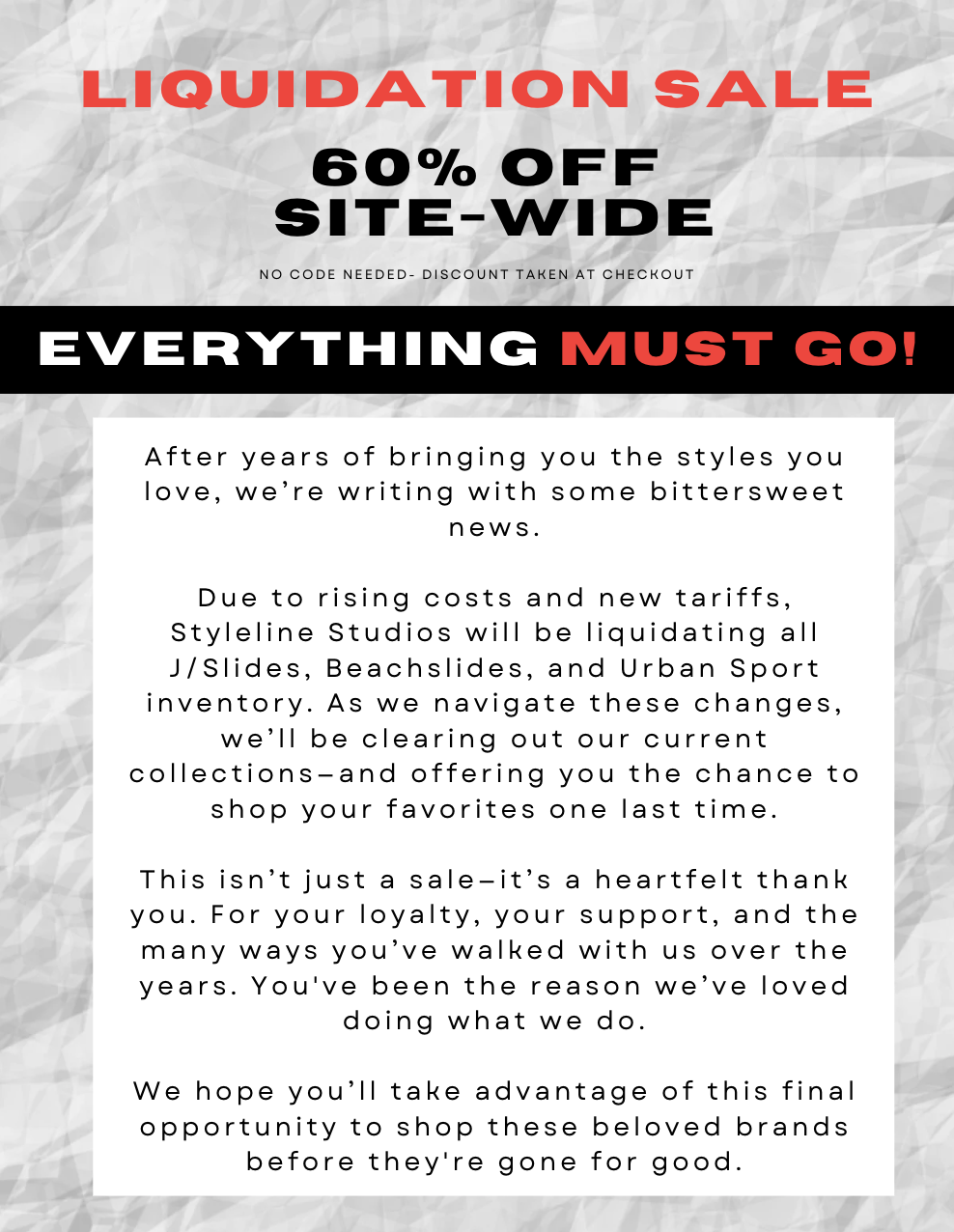 SALE ON SALE