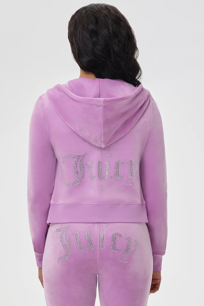 Image of Plus-Size OG Big Bling Velour Hoodie Test