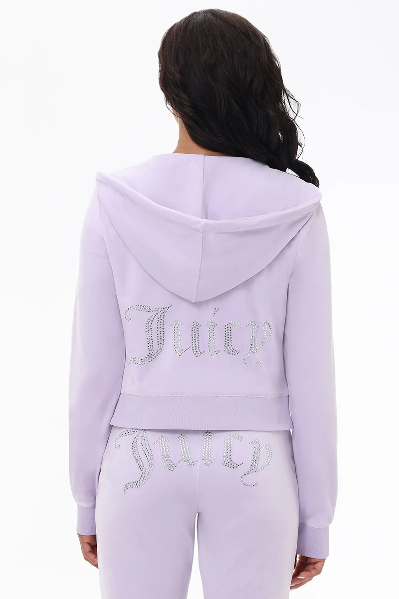 Image of OG Big Bling Velour Hoodie
