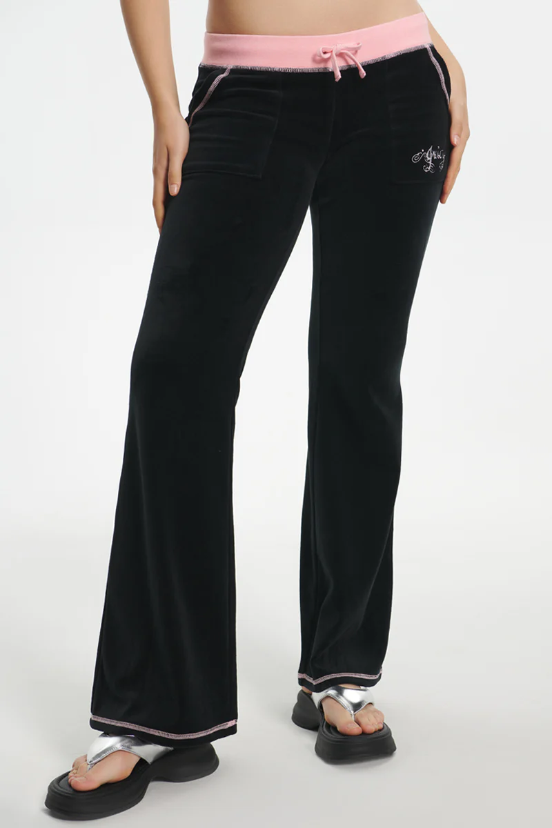 Image of Sweetheart Cotton Velour Track Pants