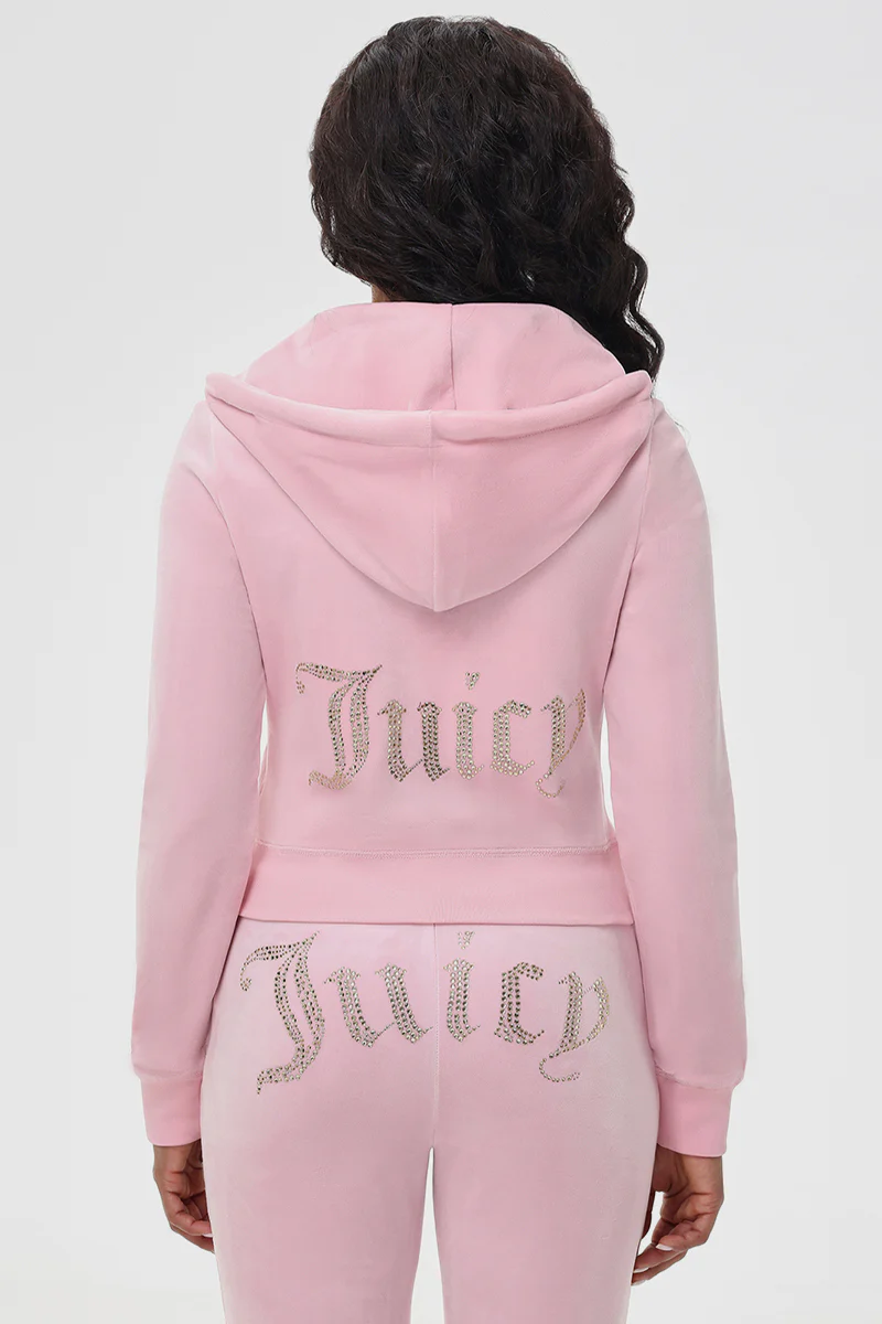 Image of OG Big Bling Velour Hoodie