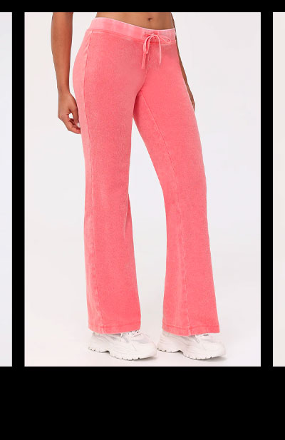 Big Bling Towel Terry Track Pants