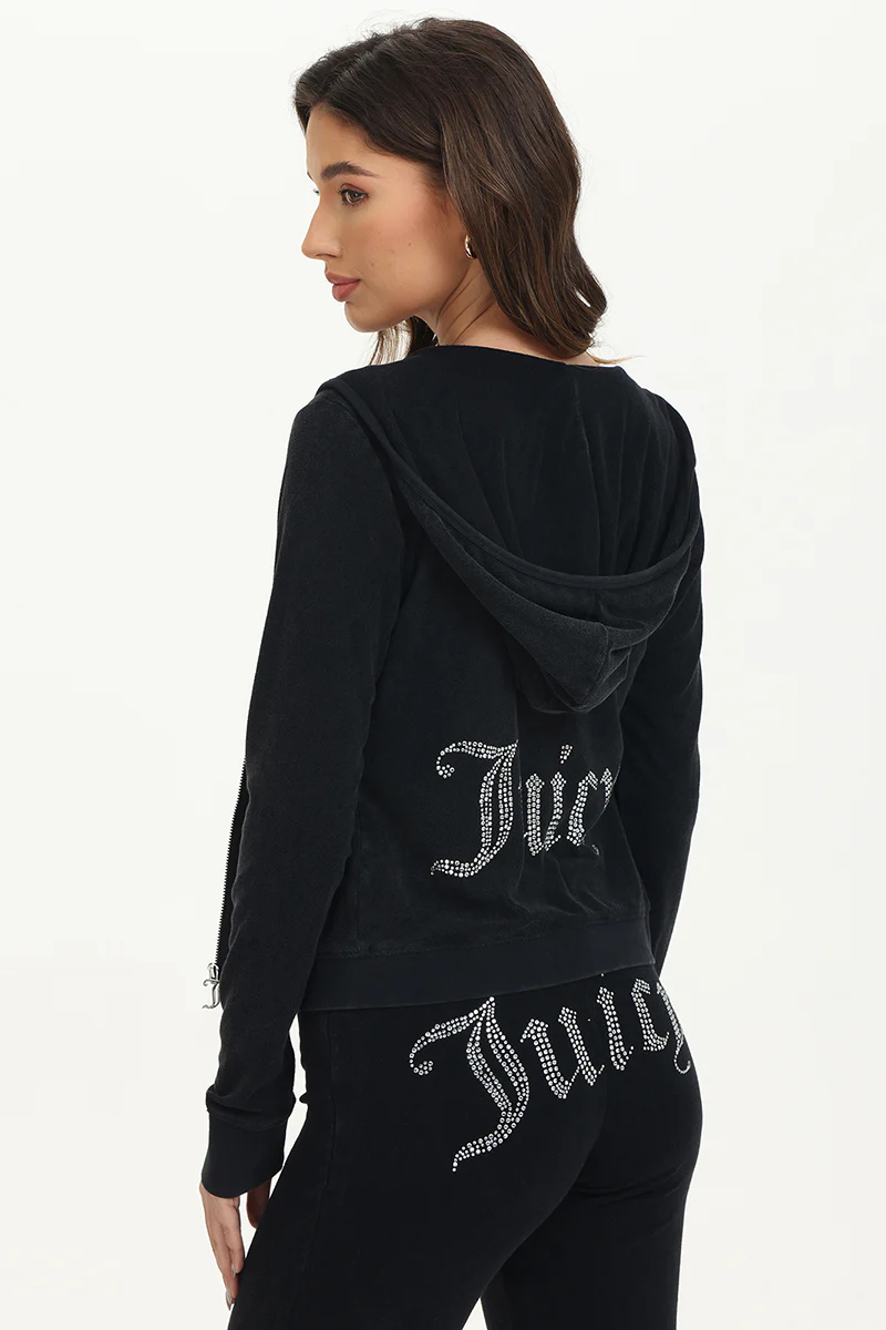 Image of Big Bling Towel Terry Zip Hoodie
