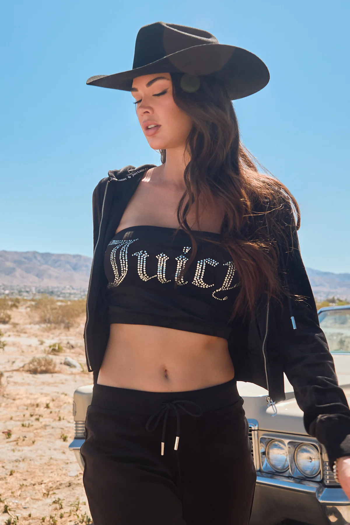 Image of Big Bling Velour Tube Top