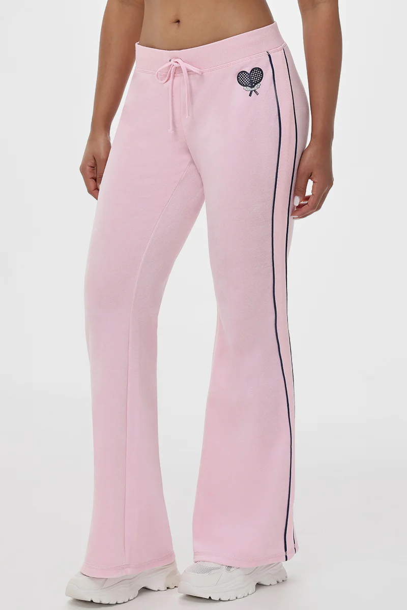 Image of Tennis Cotton Velour Track Pants