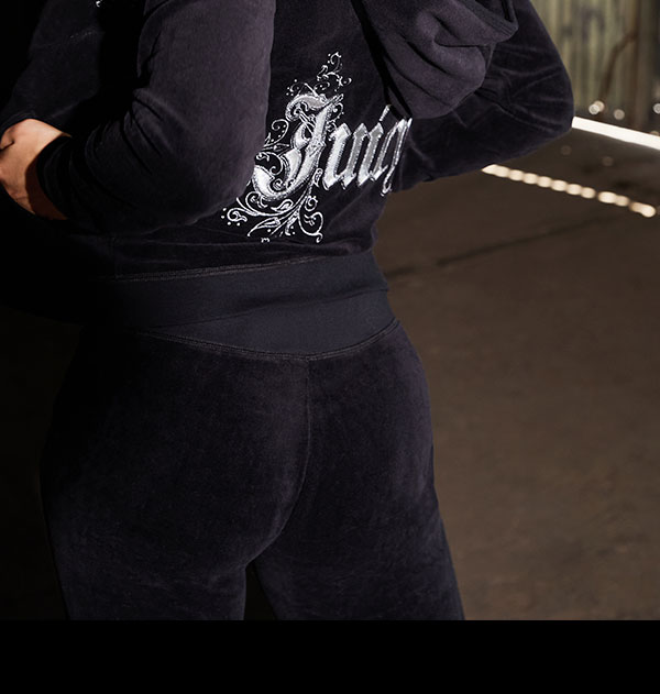 MONOGRAM HERITAGE COTTON VELOUR TRACK PANTS